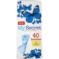 Ежедневные гигиенические прокладки My Secret Sensetive, 40 шт
