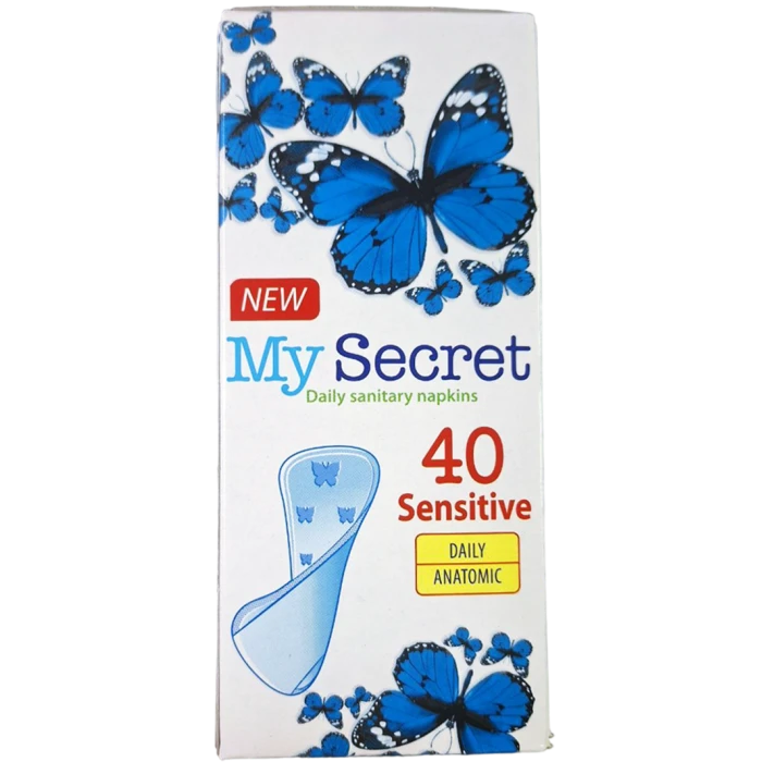 Ежедневные гигиенические прокладки My Secret Sensetive, 40 шт - 