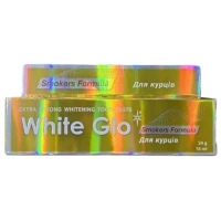 Зубная паста White Glo отбеливающая для курящих 24 г 