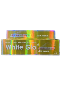 Зубна паста White Glo відбілювальна для курців 24 г 