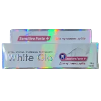 Зубна паста White Glo відбілювальна Сенситив Форте Плюс для зниження чутливості, 24 г